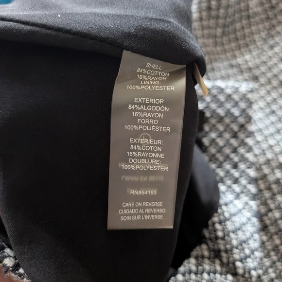 Karl Lagerfeld Black and White Tweed Midi Sheath Dress - Picture 7 of 7